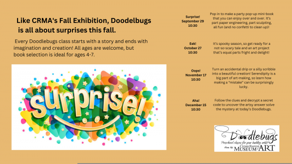 Image for event: Doodlebugs Surprise Series for Fall 2023