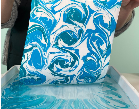 Image for event: Paper Marbling