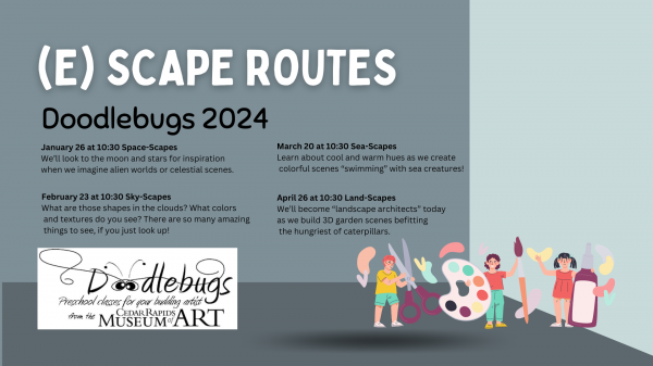 Image for event: Doodlebugs: (E) Scape Routes